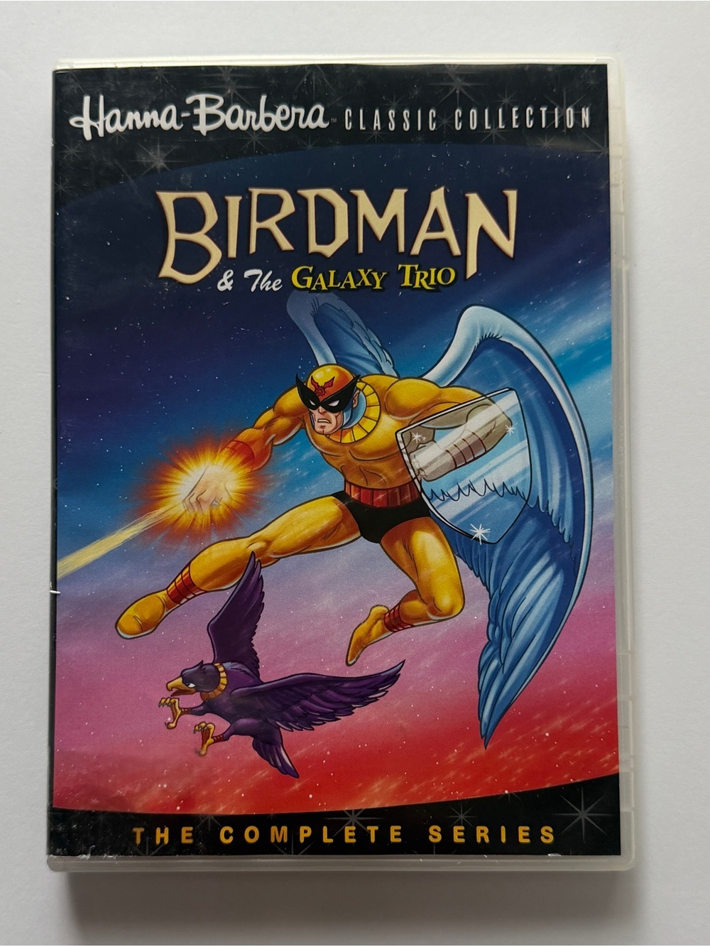 Hanna-Barbera Birdman & The Galaxy Trio - Yellow & Blue Cover DVD